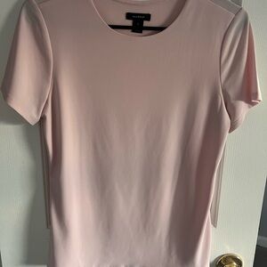 Halogen Women's Light Pink Short Sleeve Top
